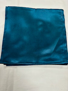 Sateen Scarf, Teal