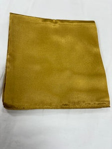 Sateen Scarf, Dark Gold