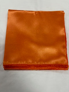 Sateen Scarf, Orange